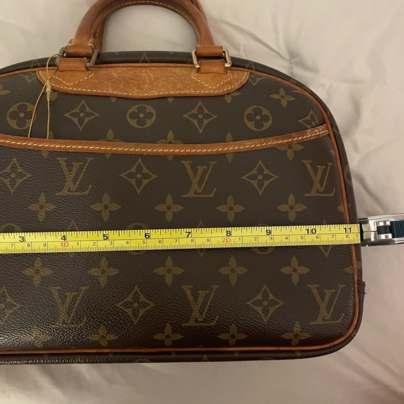 💎Louis Vuitton Trouville Hand Bag Brown Monogram - Picture 13 of 15